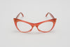 Vintage Andy Wolf Peach Glitter Cateye
